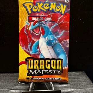 2018 Pokemon Salamence Dragon Majesty Booster Pack Sealed