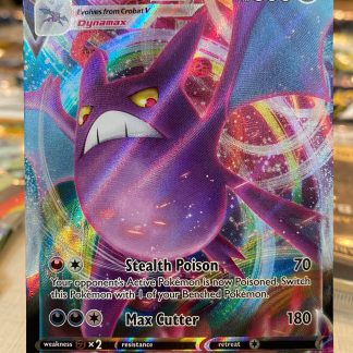 2021 Pokemon Crobat Vmax Shining Fates 045 of 072 Holo Mint