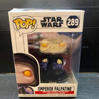 2021 Funko Pop Emperor Palpatine #289 Star Wars Damaged Box Sealed
