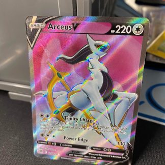 2022 Pokemon Arceus V Full Art Brilliant Stars 165 of 172 Holo Mint