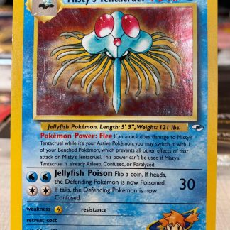2000 Pokemon Misty's Tentacruel Gym Heroes Holo Mint