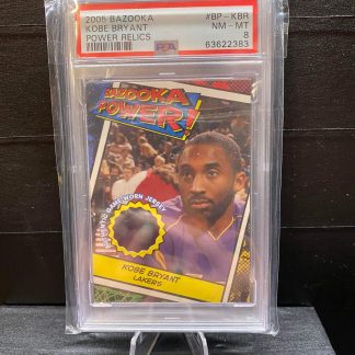 2005 Kobe Bryant Bazooka Power Relics #BP-KBR PSA 8 Near Mint/Mint