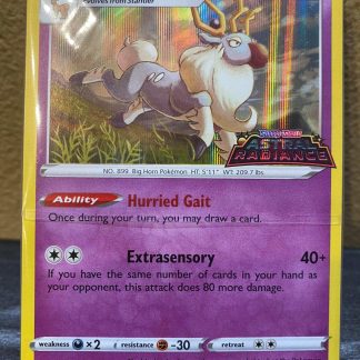 2022 Pokemon Wyrdeer Sword & Shield Promo SWSH206 Holo Sealed