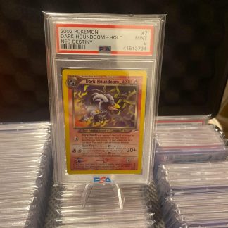 2002 Pokemon Dark Houndoom Neo Destiny #7 Holo PSA 9 Mint