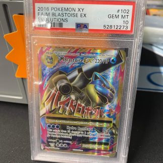 2016 Pokemon Blastoise EX XY Evolutions #102 PSA 10 Gem Mint