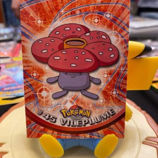 1999 Pokemon Topps TV Series Nintendo Vileplume #45 Lightly Played