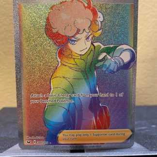 2020 Pokemon Bede Sword & Shield 207 of 202 Rainbow Holo Mint