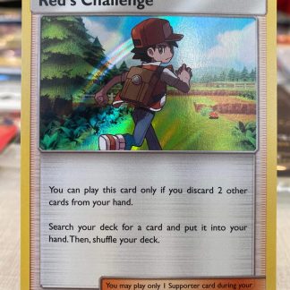 2019 Pokemon Red's Challenge Trainer Sun & Moon Unbroken Bonds 184 of 214 Holo Mint