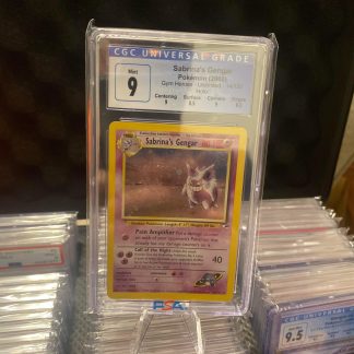 2000 Pokemon Sabrina's Gengar Gym Heroes Unlimited 14 of 132 Holo CGC 9 Mint