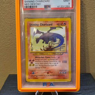 2002 Pokemon Shining Charizard Neo Destiny #107 PSA 9 Mint