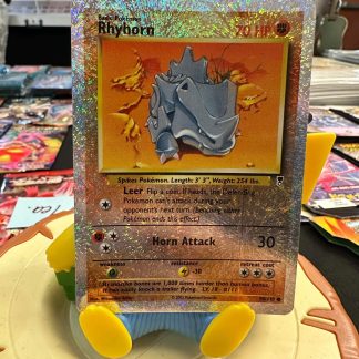 2002 Pokemon Rhyhorn Legendary Collection 90 of 110 Reverse Holo Near Mint