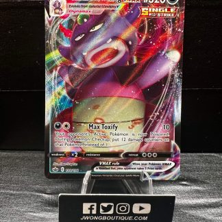 2021 Pokemon Galarian Slowking Vmax Chilling Reign 100 of 198 Holo Mint