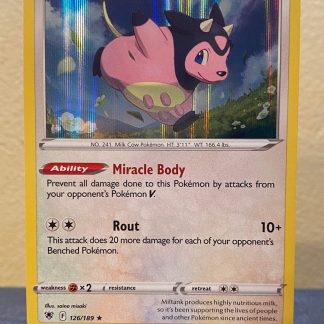 2022 Pokemon Miltank Astral Radiance 126 of 189 Holo Mint