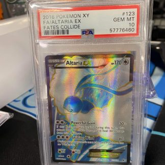 2016 Pokemon Altaria EX XY Fates Collide #123 PSA 10 Gem Mint