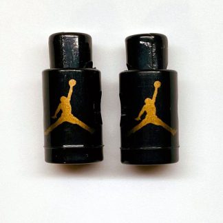 Nike Air Jordan VI Lace Locks Black Base Gold Jumpman