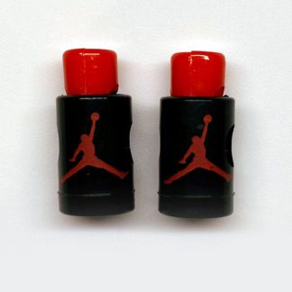 Nike Air Jordan VI Lace Locks Black Base Red Jumpman Red Top