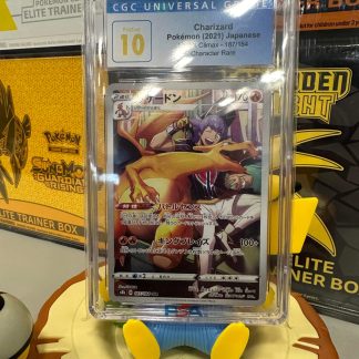2021 Japanese Pokemon Charizard Vmax Climax 187 of 184 Holo CGC 10 Pristine
