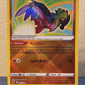 2022 Pokemon Radiant Hawlucha Astral Radiance 081 of 189 Holo Mint