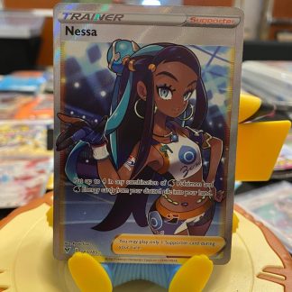 2020 Pokemon Nessa Trainer Full Art Vivid Voltage 183 of 185 Holo