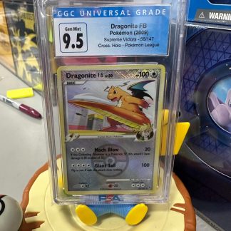 2009 Pokemon Dragonite FB Supreme Victors Pokemon League 56 of 147 Holo CGC 9.5 Gem Mint