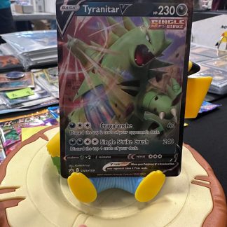 2021 Pokemon Tyranitar V Sword & Shield SWSH109 Holo Mint