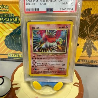 2001 Ho-Oh Neo Revelation #7 Holo PSA 8 Near Mint/Mint
