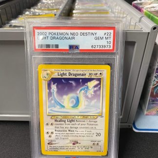 2002 Pokemon Light Dragonair Neo Destiny #22 PSA 10 Gem Mint