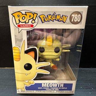 2021 Funko Pop Games Pokemon Meowth #780 Sealed With Protection