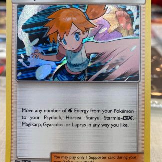 2019 Pokemon Misty's Water Command Hidden Fates 63 of 168 Holo Mint