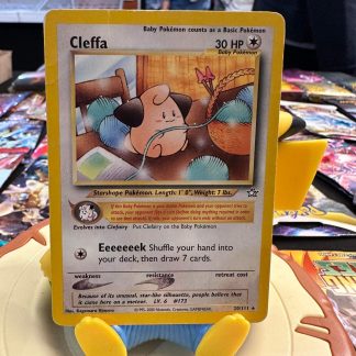 2000 Pokemon Cleffa Neo Genesis 20 of 111 Heavily Played