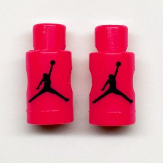 Nike Air Jordan VI Lace Locks Hot Pink Base Black Jumpman