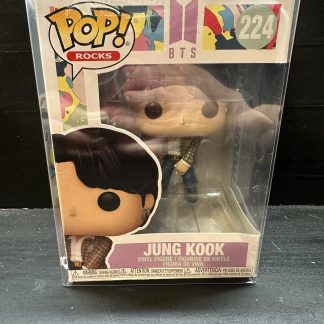2021 Funko Pop Rocks Jung Kook BTS #224 Sealed With Protector