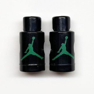 Nike Air Jordan VI Lace Locks Black Base Green Jumpman