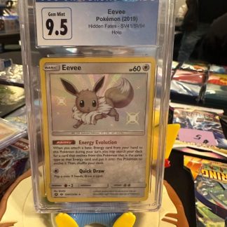 2019 Pokemon Eevee Hidden Fates SV41 of SV94 Holo CGC 9.5 Gem Mint