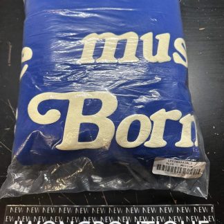 2019 Cactus Plant Flea Market Born Again Hooded Sweatshirt Blue