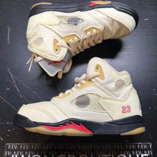2020 Nike Air Jordan V Retro Off-White Sail Preschool