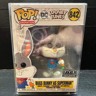 2020 Funko Pop Animation Bugs Bunny As Superman #842 DC Looney Tunes Sealed with Protector