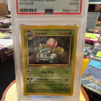 1999 Pokemon Ivysaur Game #30 PSA 2 Good
