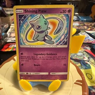 2017 Pokemon Shining Mew Shining Legends 40 Holo Damaged