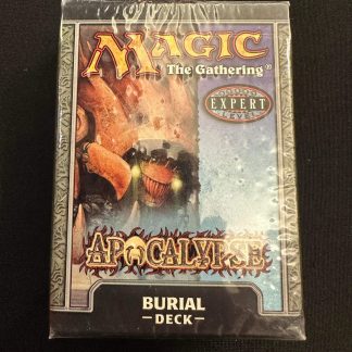 2001 Magic The Gathering Apocalypse Burial Deck Expert Level Sealed