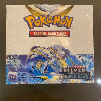 2022 Pokemon TCG Sword & Shield Silver Tempest Booster Box Case Sealed