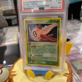 2006 Pokemon Celebi Gold Star EX Crystal Guardians #100 PSA 7 Near Mint