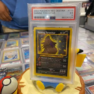 2002 Pokemon Shining Tyranitar Neo Destiny #113 PSA 5 Excellent