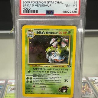 2000 Pokemon Erika's Venusaur Gym Challenge #4 PSA 8 Near Mint/Mint