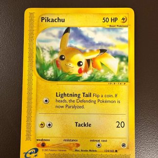 2002 Pokemon Pikachu Expedition 124 of 154 eReader Moderately Played