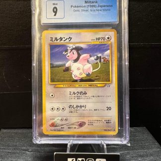 1999 Japanese Pokemon Miltank Gold, Silver, to A New World #241 CGC 9 Mint