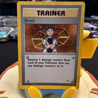 2000 Pokemon Brock Trainer Gym heroes 15 of 132 Holo Lightly Played