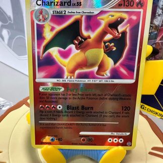 2007 Pokemon Charizard LV.55 Diamond & Pearl Secret Wonders 3 of 132 Holo Heavily Played