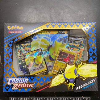 2022 Pokemon Crown Zenith Regieleki V Collection Box Sealed