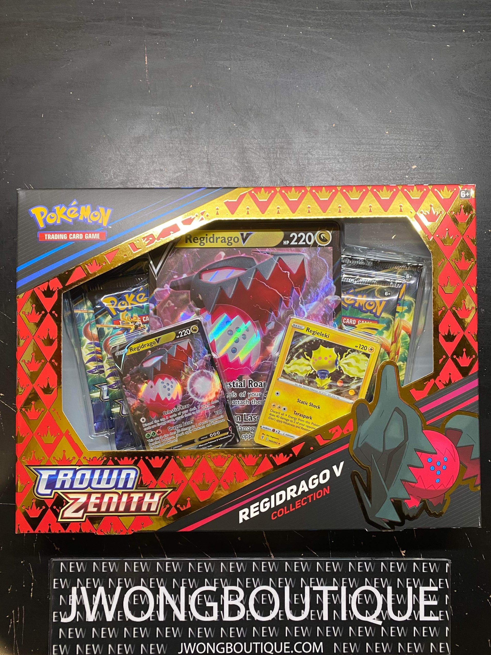 Cartas Pokémon TCG: Crown Zenith Collection - Regidrago V